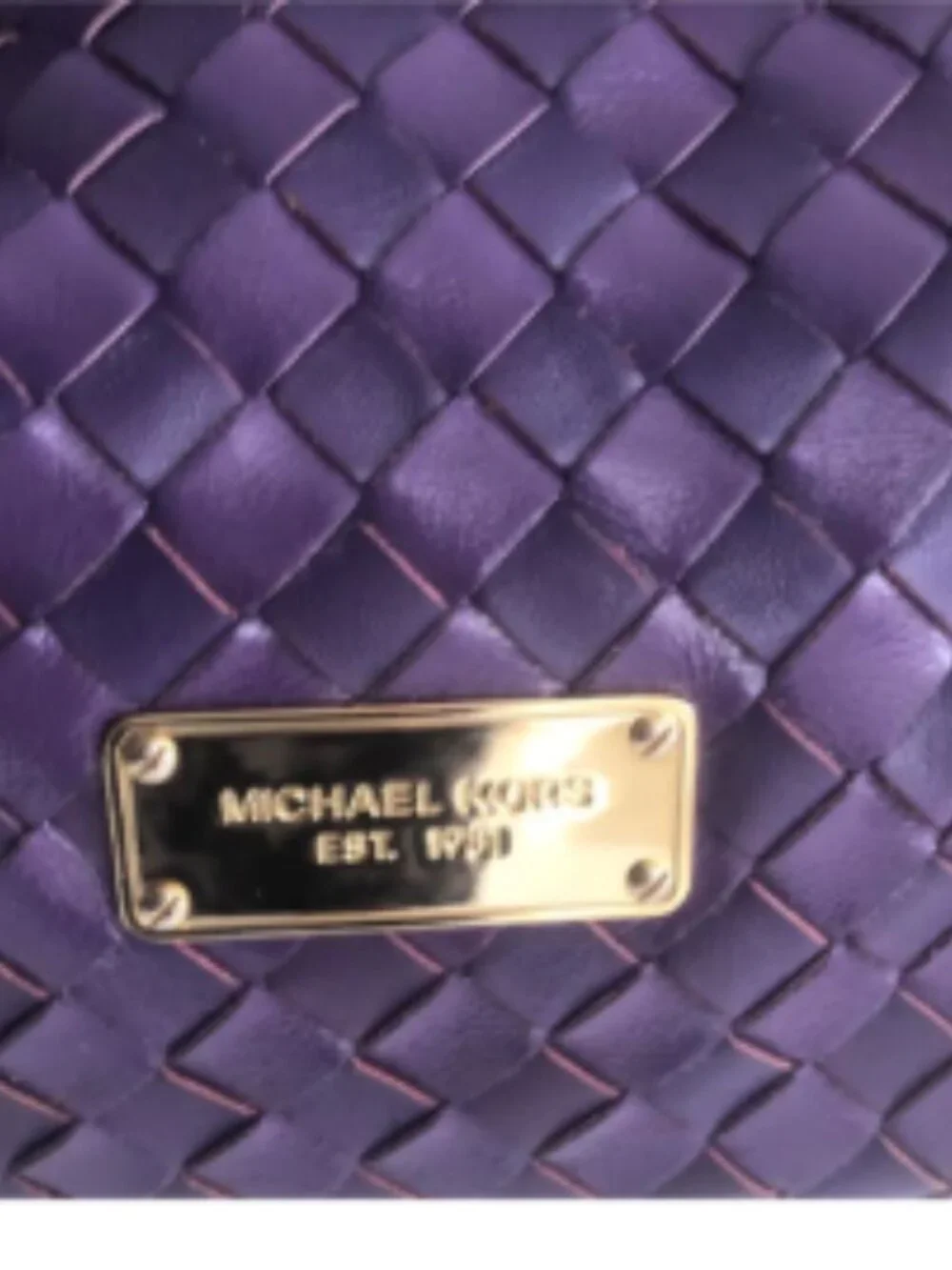 Michael Kors Newbury Hobo  Purple Handbag with dust bag
